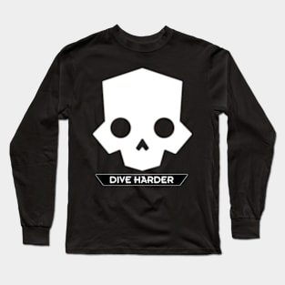 DIVE HARDER Long Sleeve T-Shirt